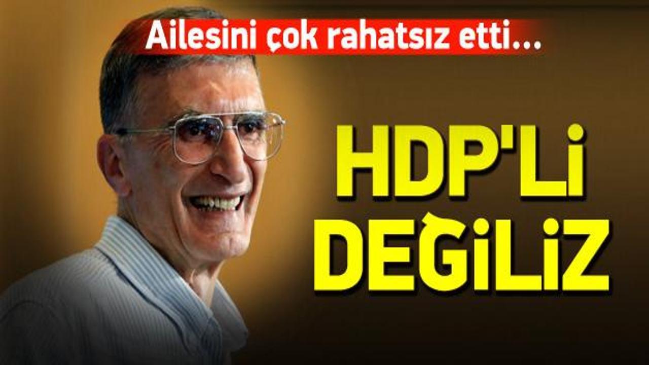 Nobeli kazanan Sancar'ın ailesi: HDP'li değiliz