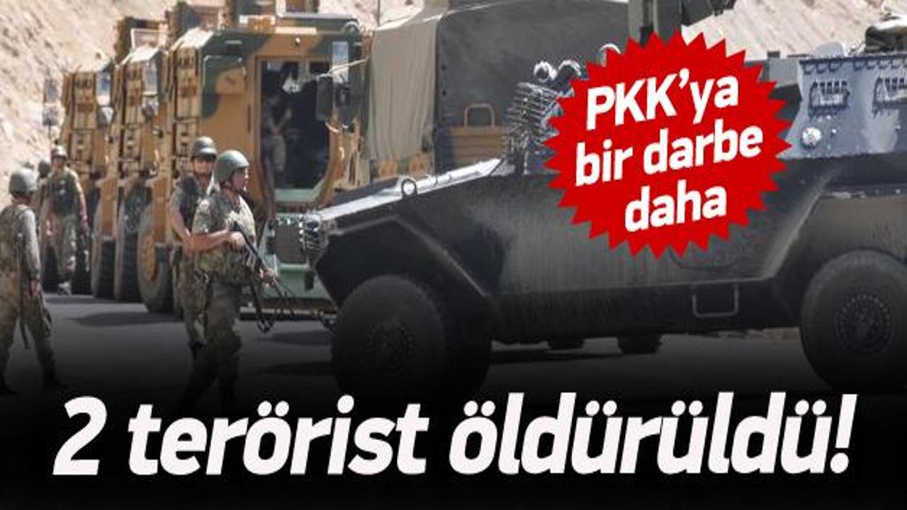 O şehrimizde 2 PKK'lı daha öldürüldü