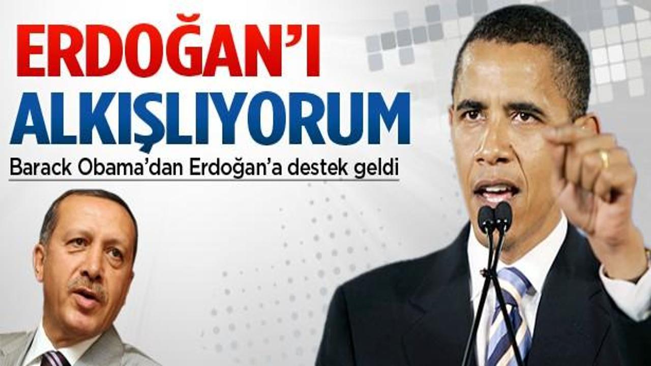 Obama'dan Erdoğan'a destek geldi