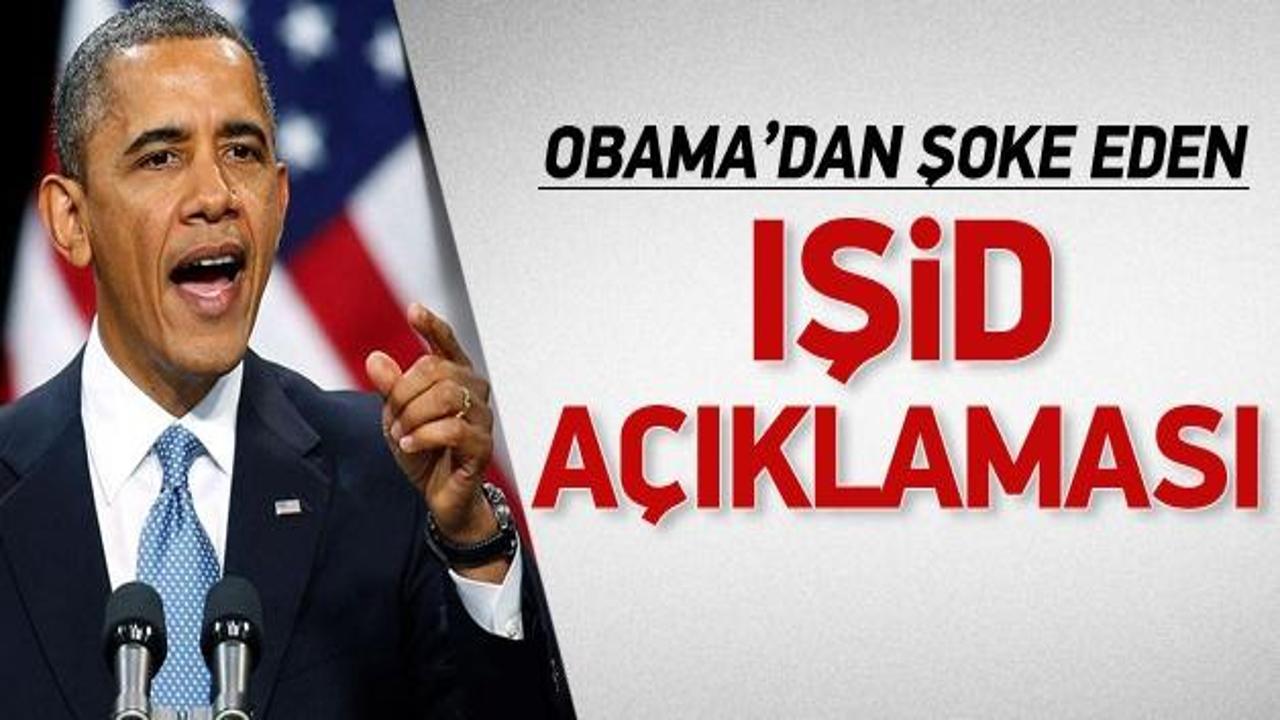 Obama'dan şoke eden IŞİD açıklaması