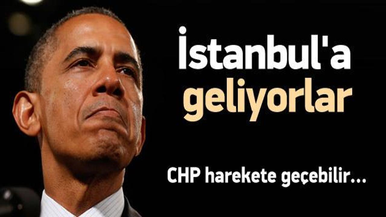 Obama'nın seçim ekibi İstanbul'a geliyor