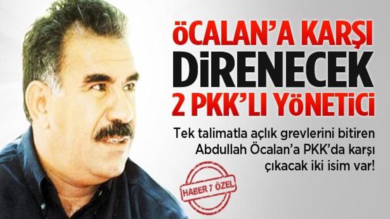 Öcalan'a direnecek iki PKK'lı yönetici