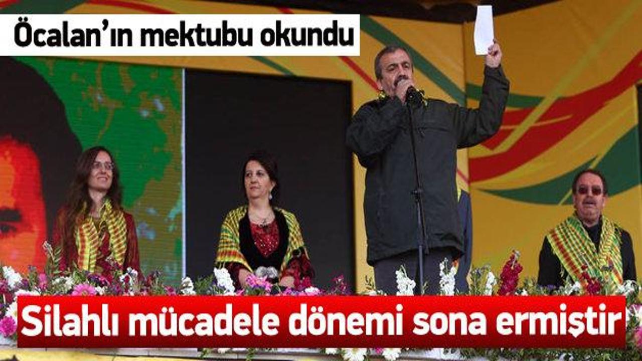 Öcalan'ın mektubu Diyarbakır'da okundu