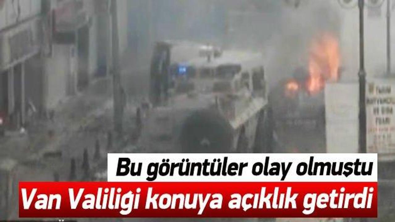 Olay g&ouml;r&uuml;nt&uuml;ler i&ccedil;in son dakika a&ccedil;ıklaması