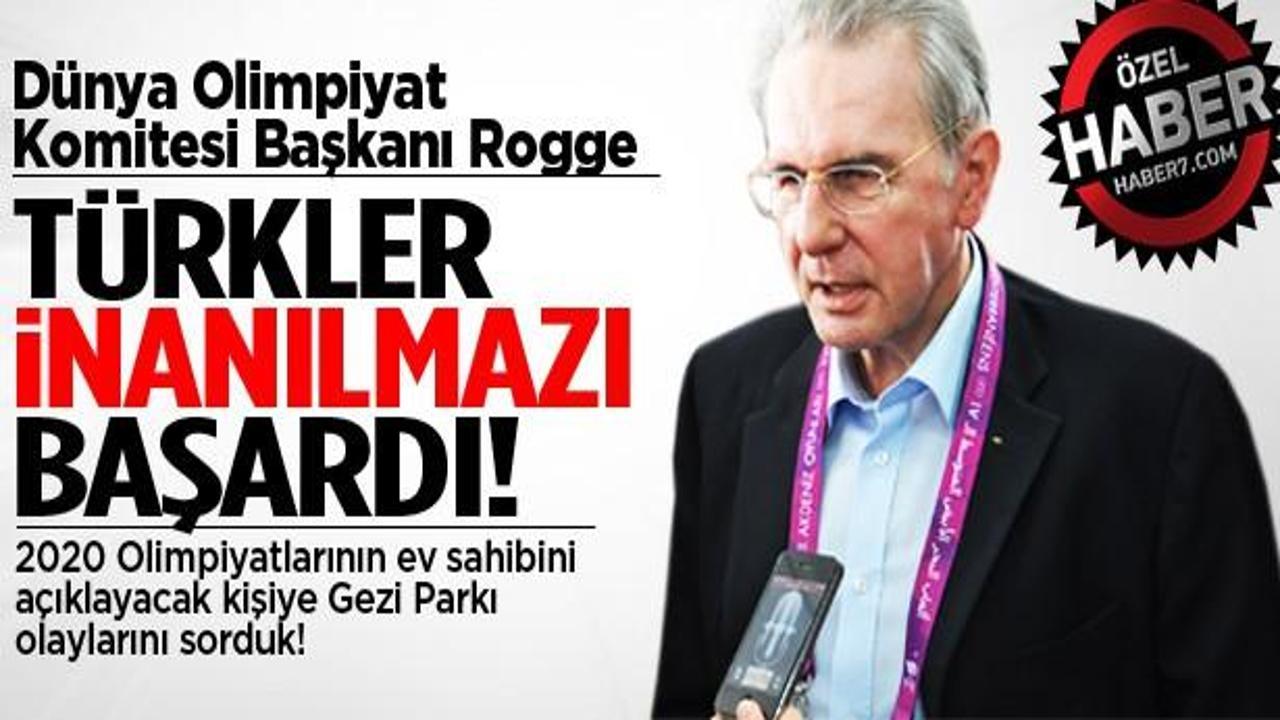 Olimpiyat Komitesi Başkanı Türkiye'ye hayran kaldı!
