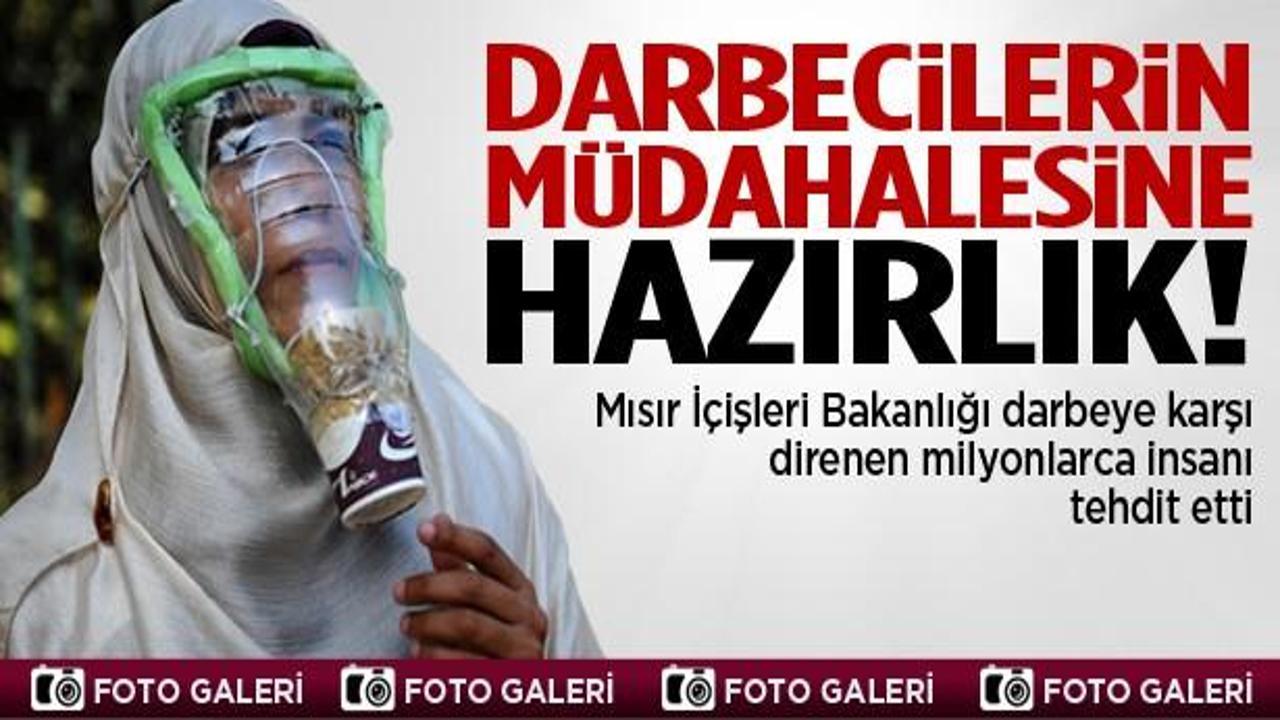 Ordunun müdahalesine böyle hazırlanıyorlar