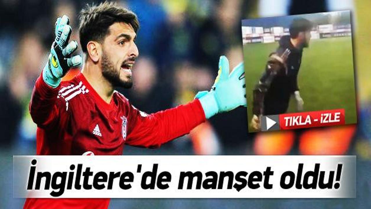 &Ouml;yle bir gol attı ki İngiltere'de manşet oldu!