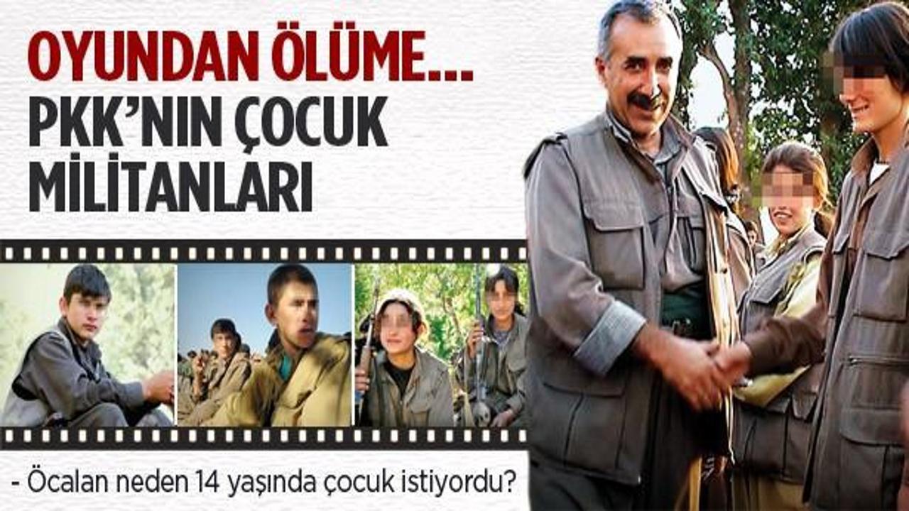 Oyundan ölüme PKK'nın çocuk militanları