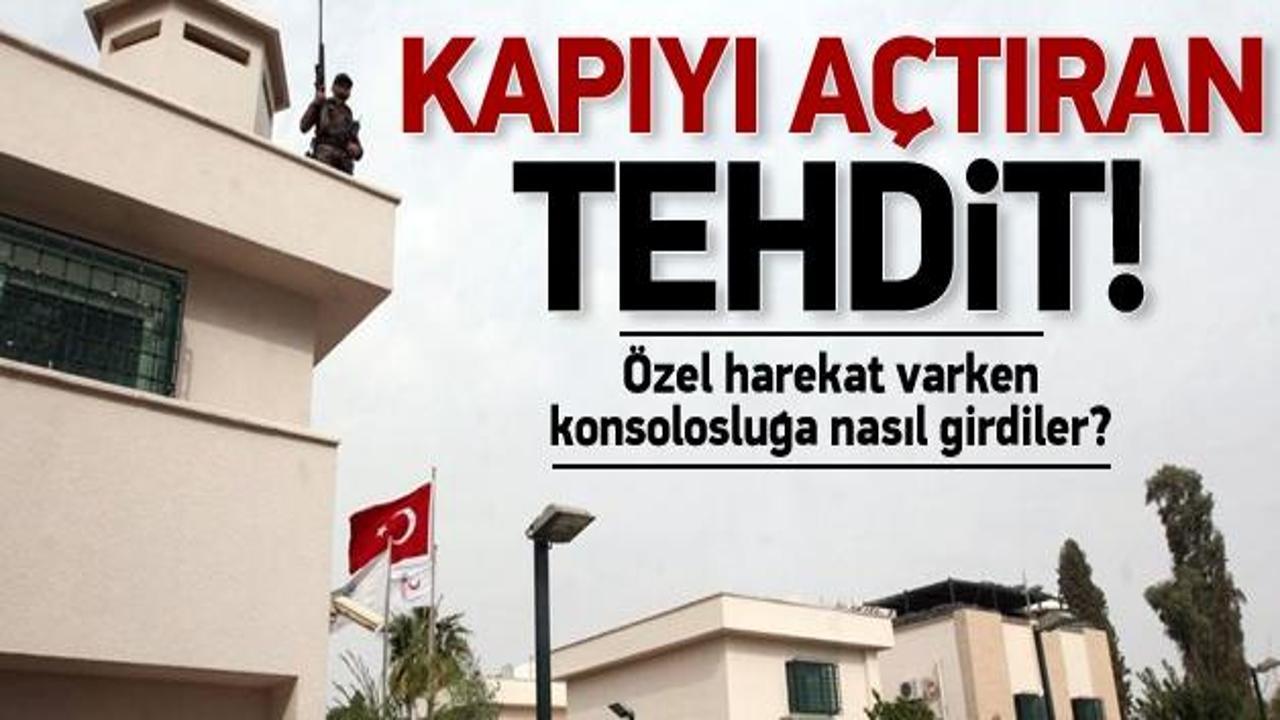 Özel harekat varken başkonsolosluğa nasıl girdiler