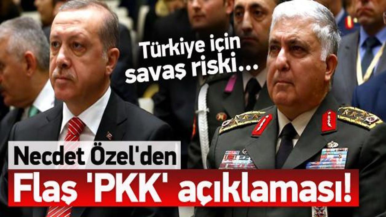 Özel'den flaş PKK açıklaması
