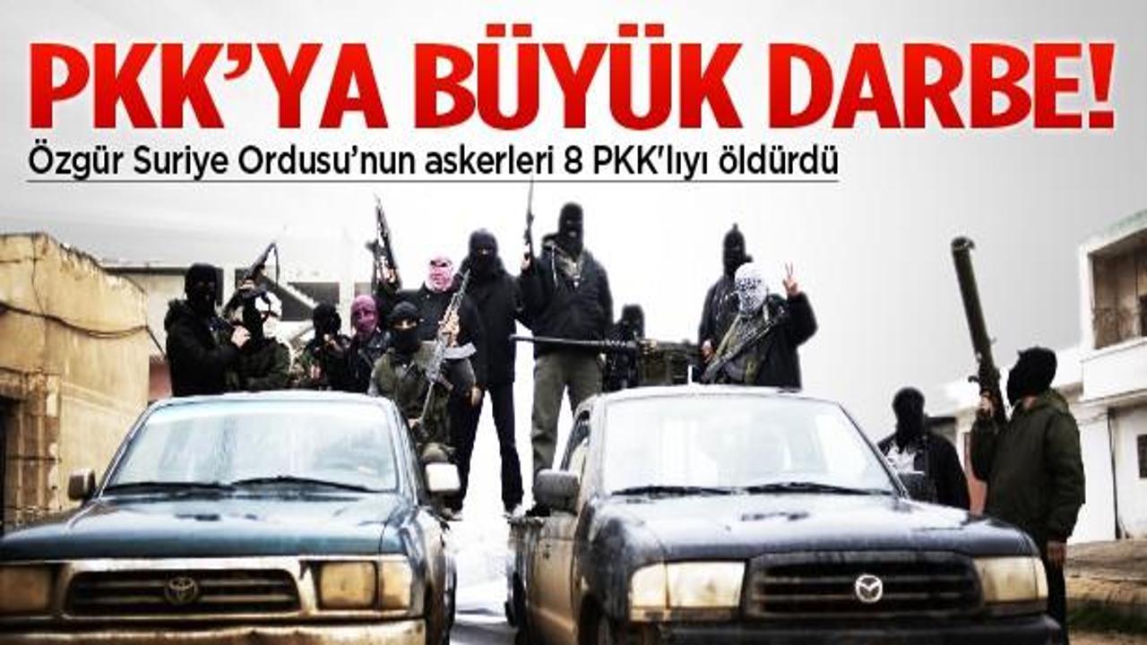 Özgür Suriye Ordusu, 8 PKK'lıyı öldürdü