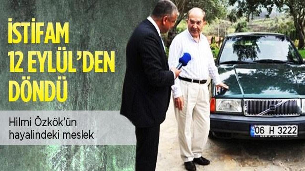 Özkök'ün istifası 12 Eylül'den dönmüş