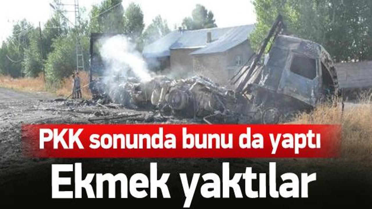 PKK askerlerin ekmeğini yaktı