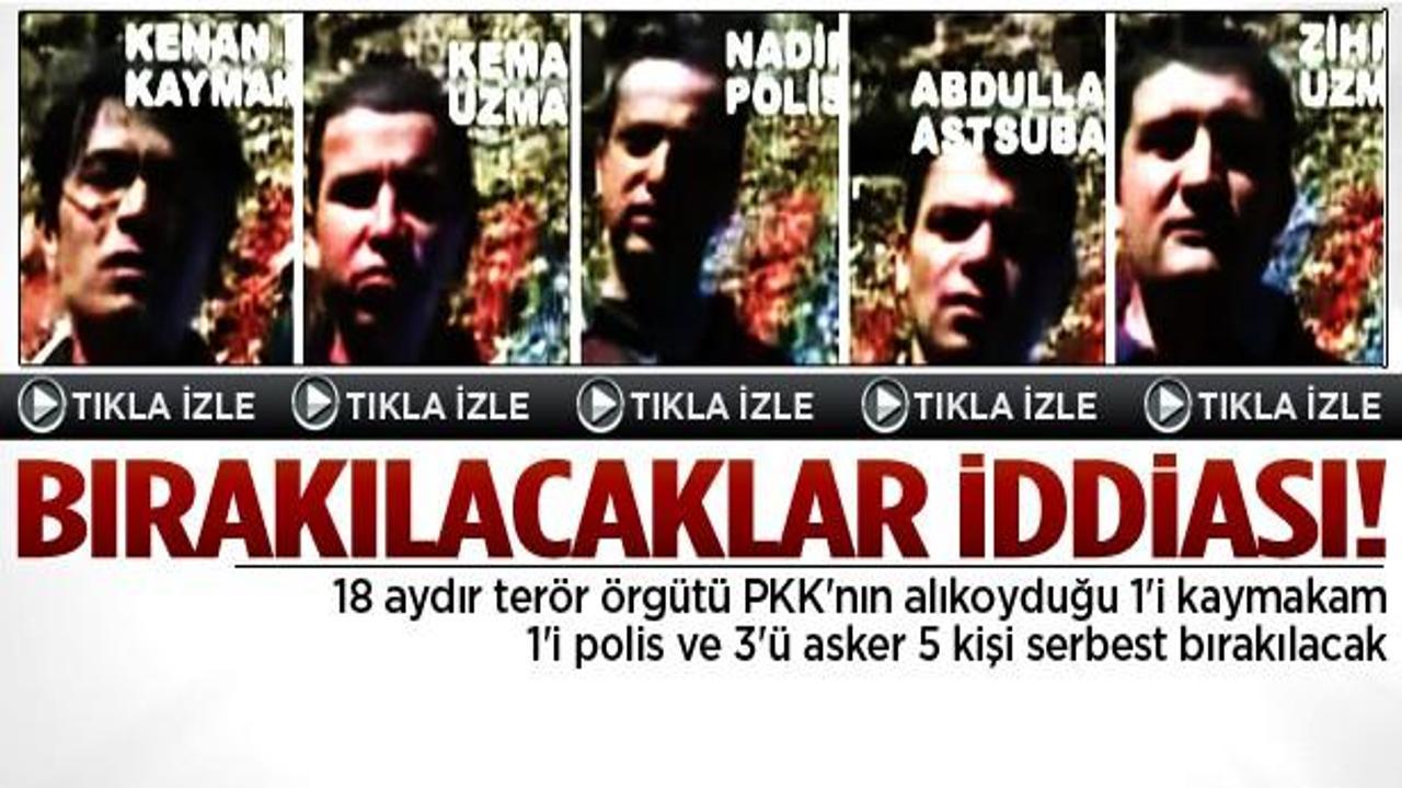 'PKK elindeki kaymakam, polis ve askerleri bırakacak'