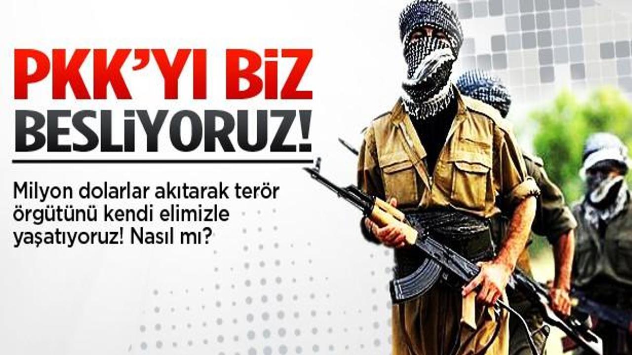 PKK içtiğiniz kaçak sigaradan haraç alıyor!