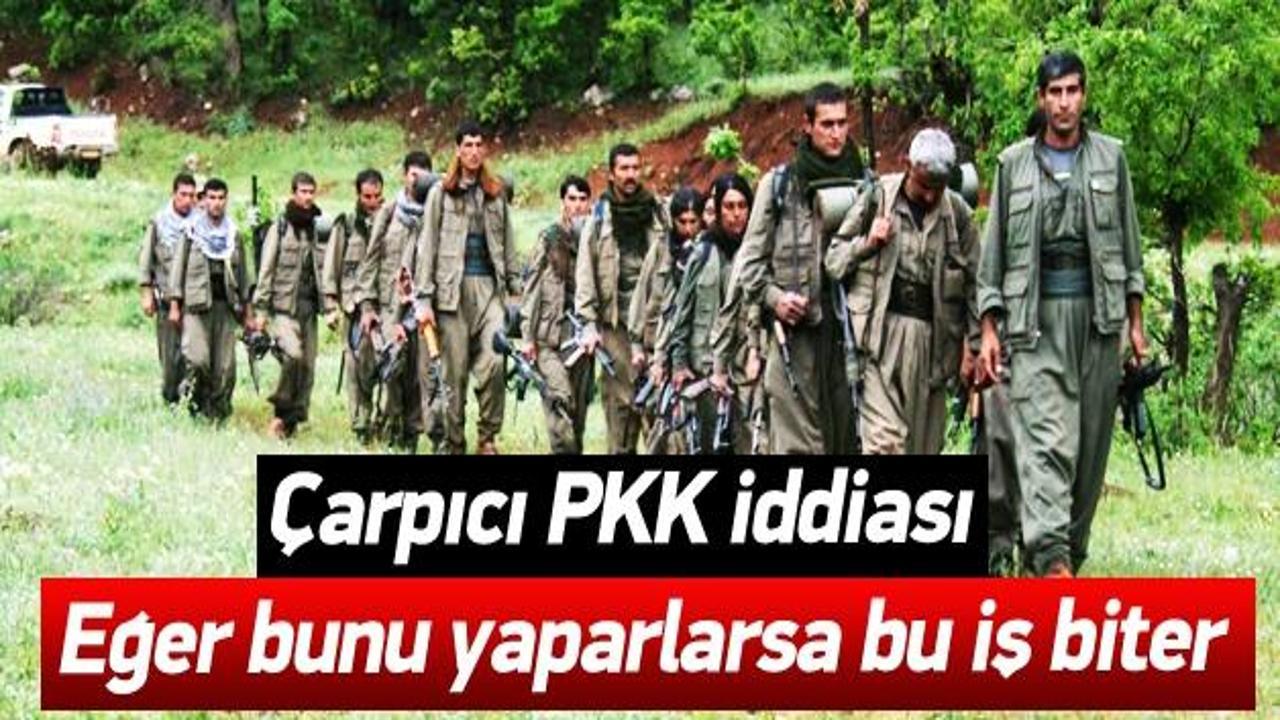 PKK ile çarpıcı iddia: Silahlı mücadele...
