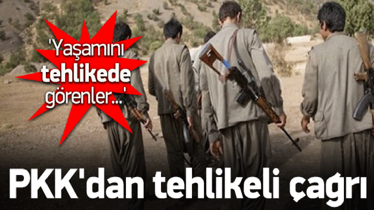 PKK liderinden şok &ccedil;ağrı!