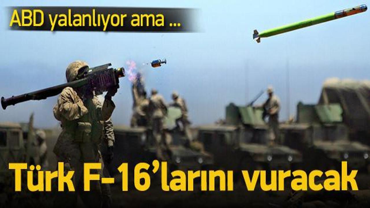 PKK o silahla Türk F-16'larını vuracak