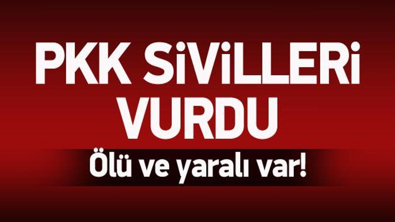 PKK sivilleri vurdu: 1 &ouml;l&uuml;, 1 yaralı