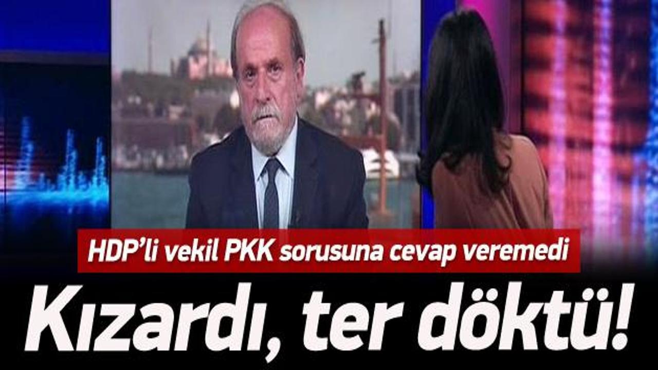 PKK terörü sorulunca Kürkçü'nün yüzü kızardı