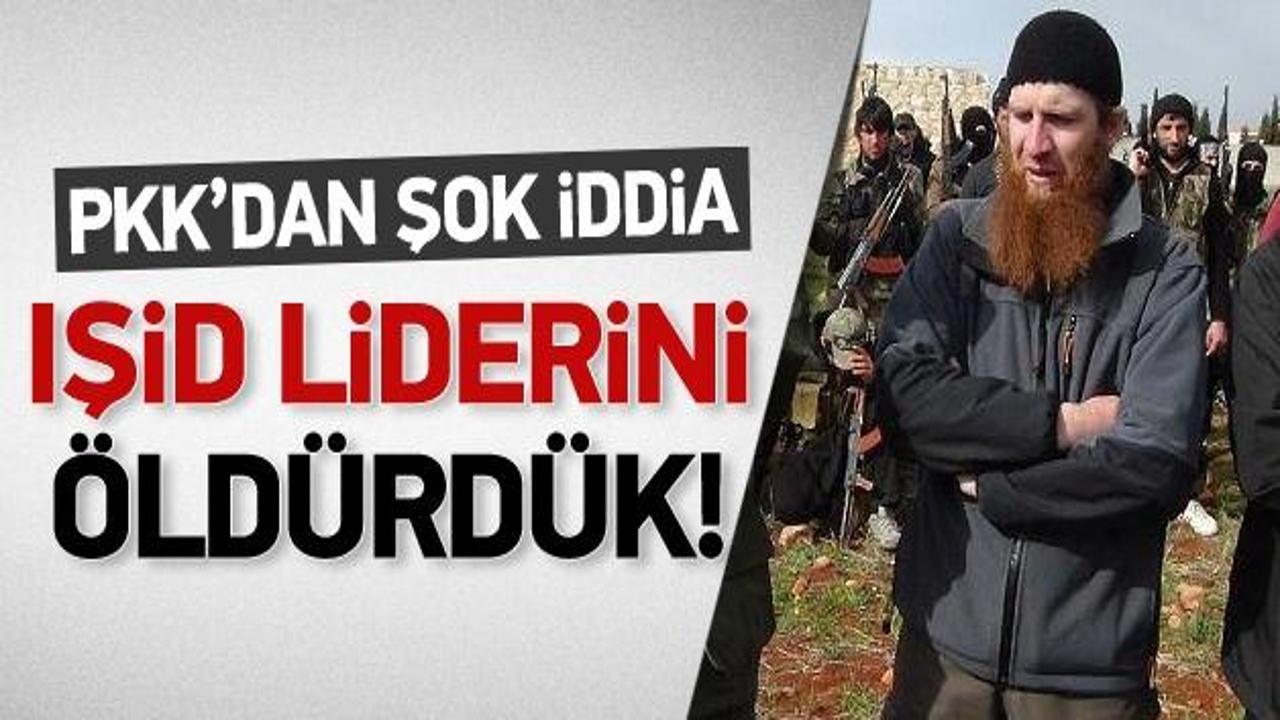 PKK'dan bomba iddia: IŞİD liderini öldürdük!