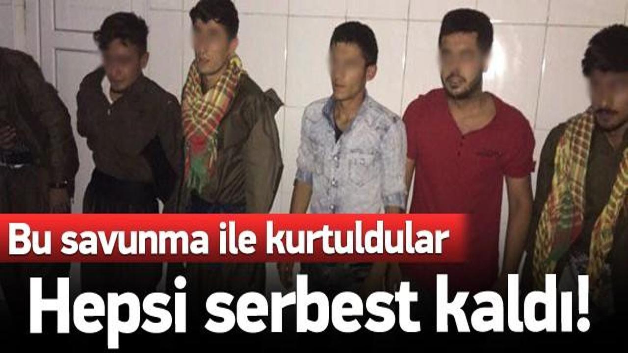 PKK'lı diye yakalanan 6 kişi serbest kaldı!