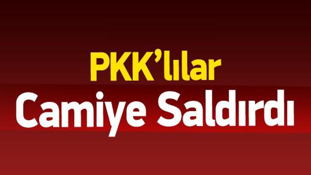 PKK'lılardan camiye saldırı
