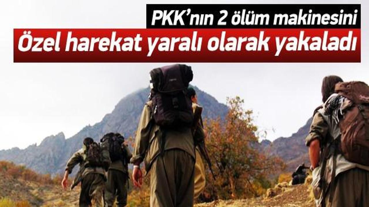 PKK'nın 2 ölüm makinesi yakalandı