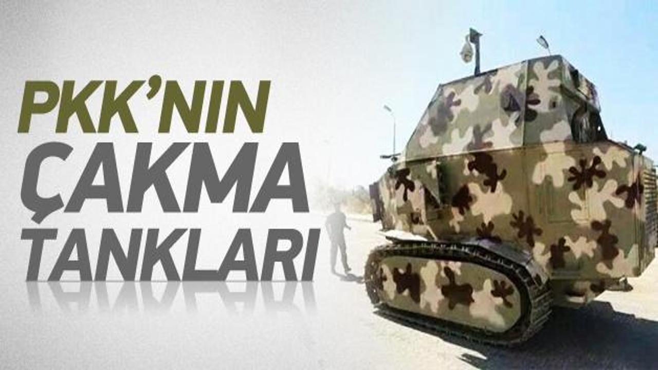 PKK'nın çakma tankları