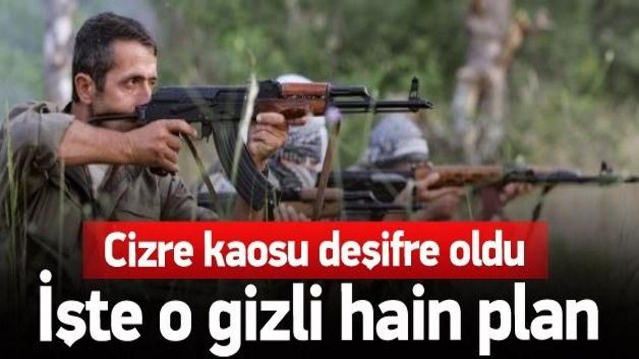 PKK‘nın Cizre planı deşifre oldu
