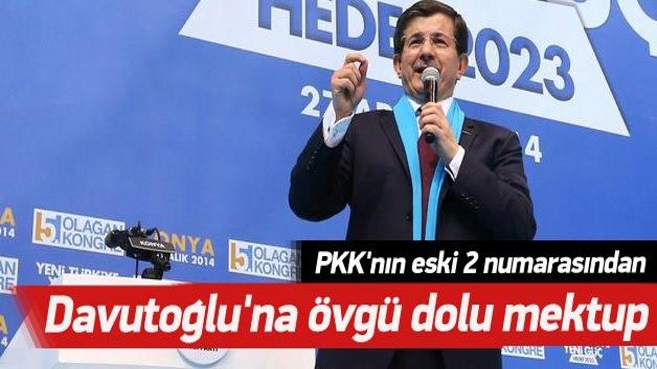 PKK'nın eski 2 numarasından Davutoğlu'na övgü