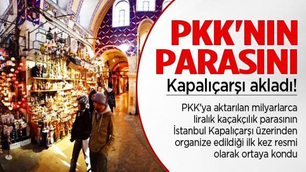 PKK'nın kaçak parası Kapalıçarşı'da aklandı!