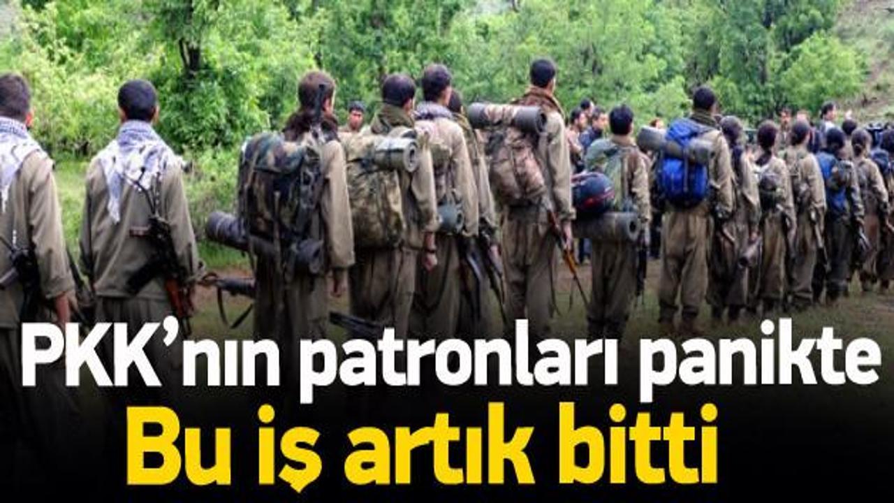 PKK’nın patronları: Neden paniklediniz?