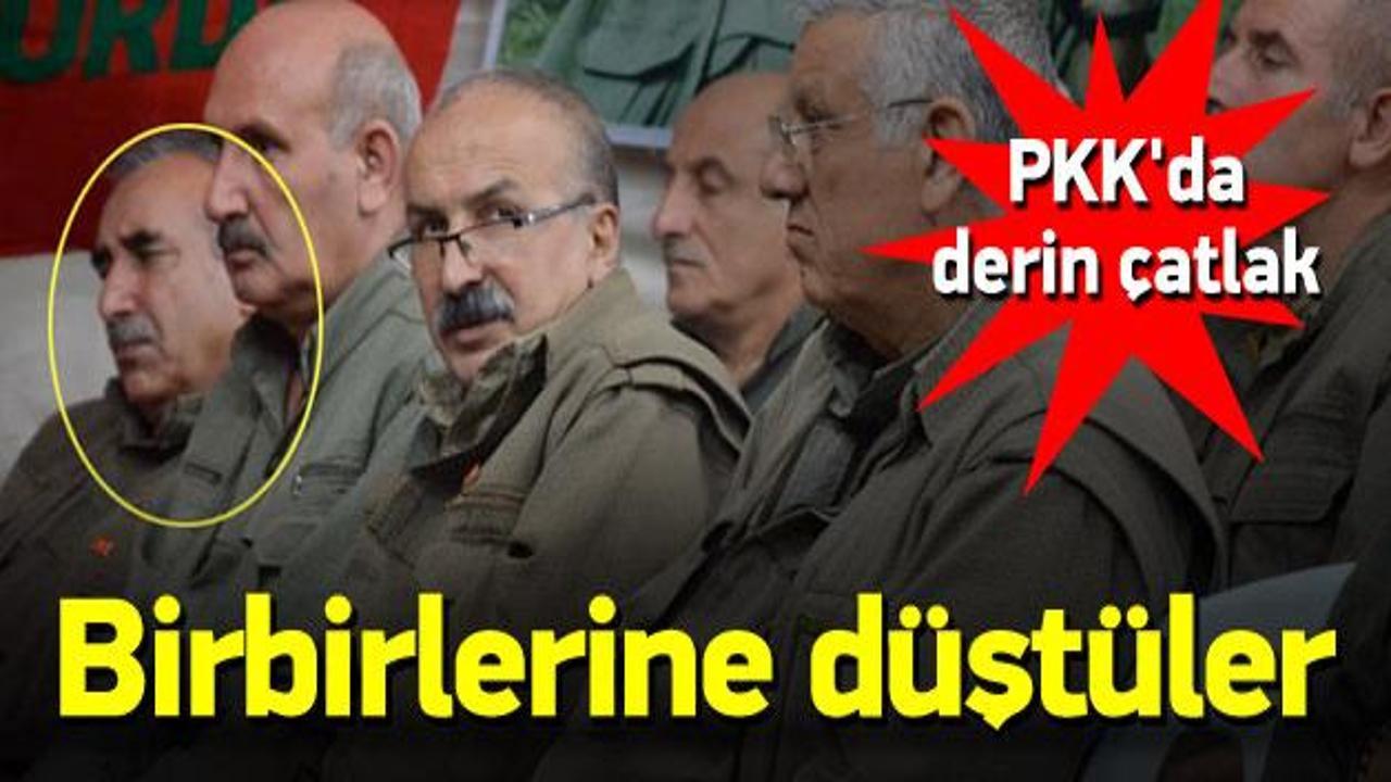 PKK'nın üst düzey isimleri birbirine düştü