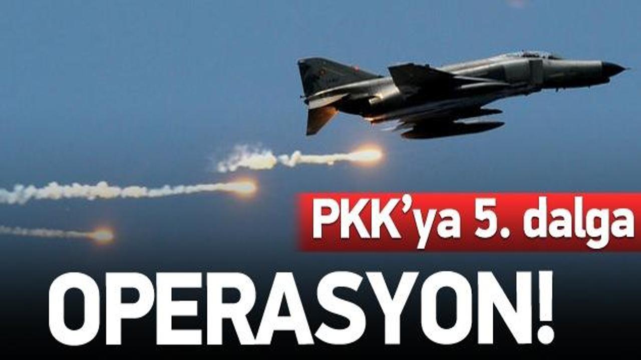 PKK'ya 5. dalga operasyon!