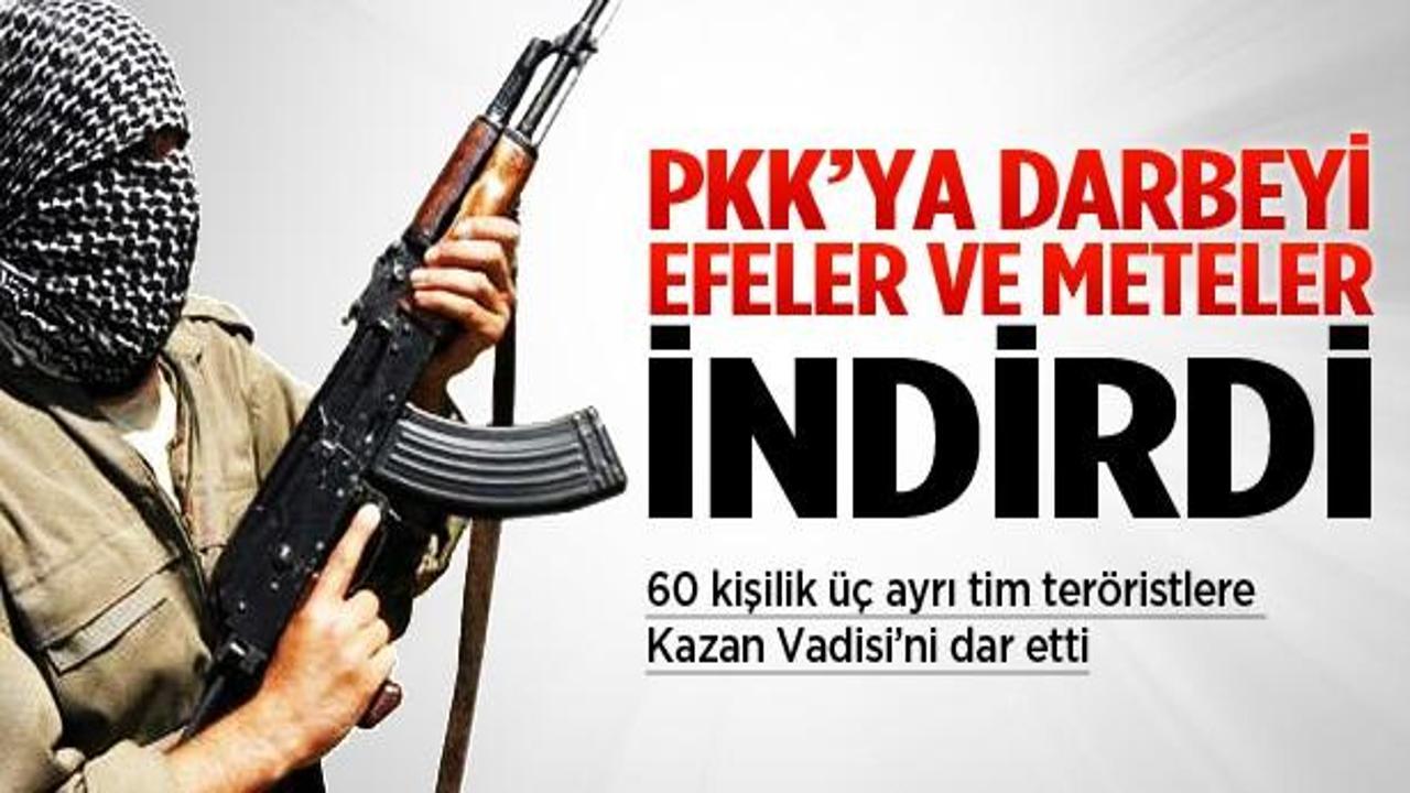 PKK'ya darbeyi 'Efeler' ve 'Meteler' indirdi