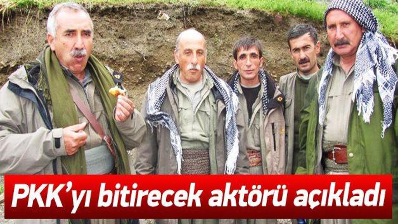 PKK'yı bitirecek aktörü açıkladı