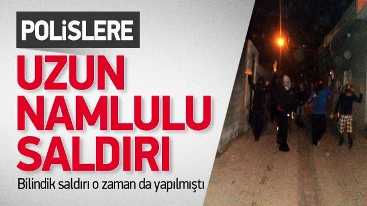 Polislere uzun namlulu silahlarla saldırdılar