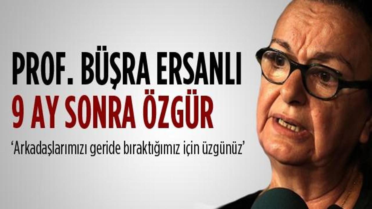 Prof. Büşra Ersanlı cezaevinden çıktı