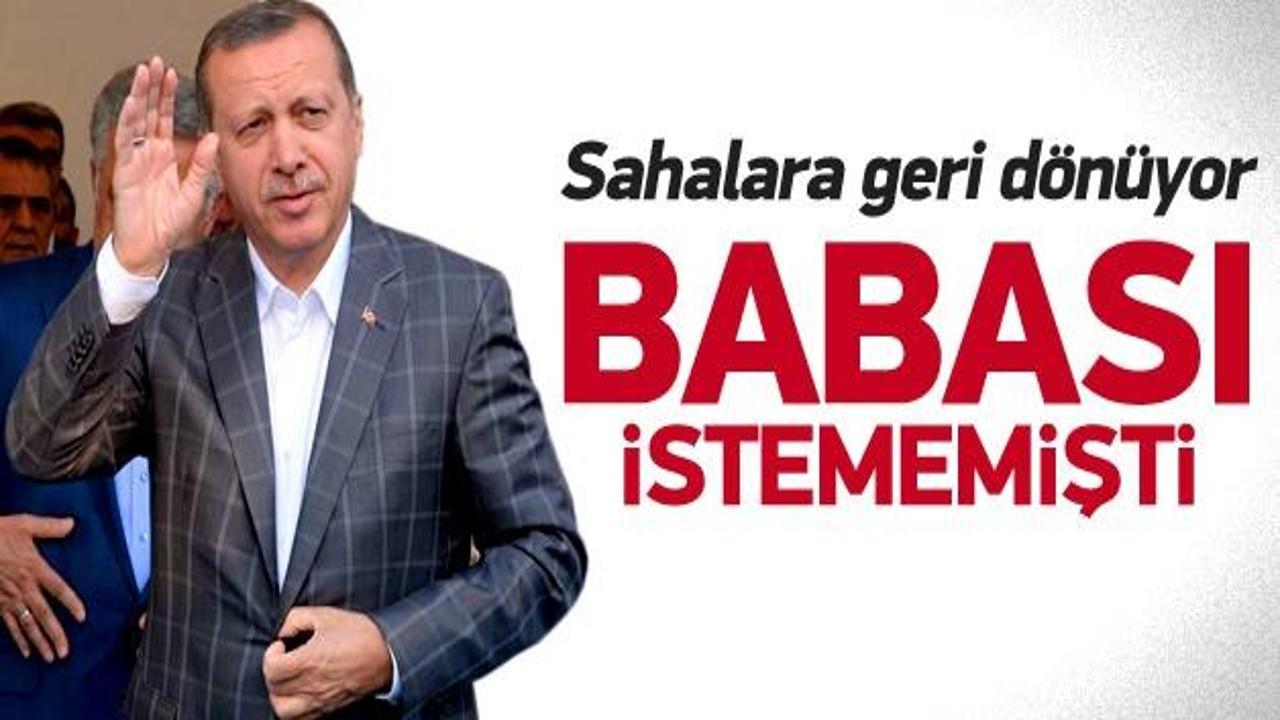 Recep Tayyip Erdoğan sahalara geri dönüyor