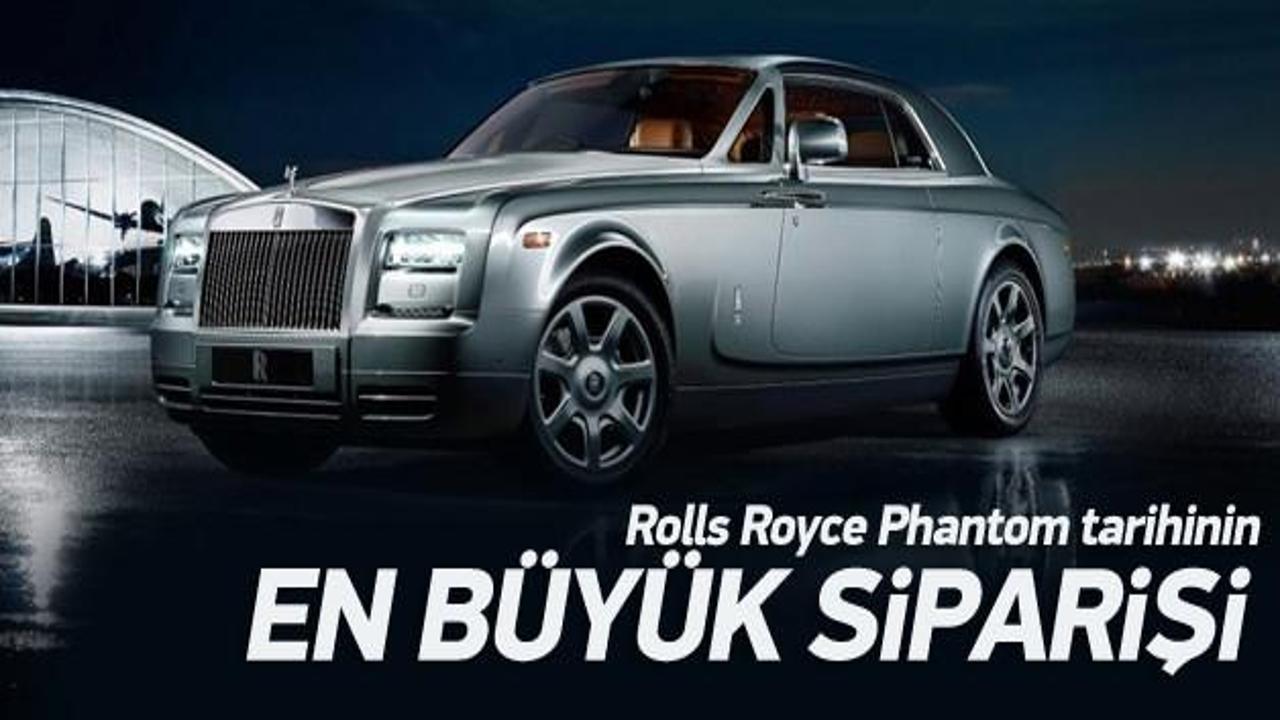 Rolls Royce Phantom tarihinin en büyük siparişi