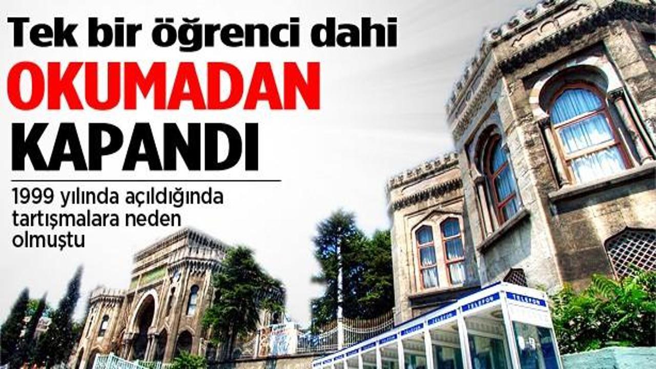Ruhban Okulu'nun alternatifi kapandı