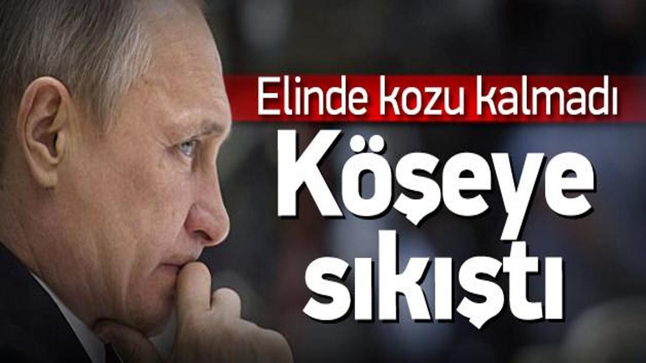 Rus lider Putin köşeye sıkıştı