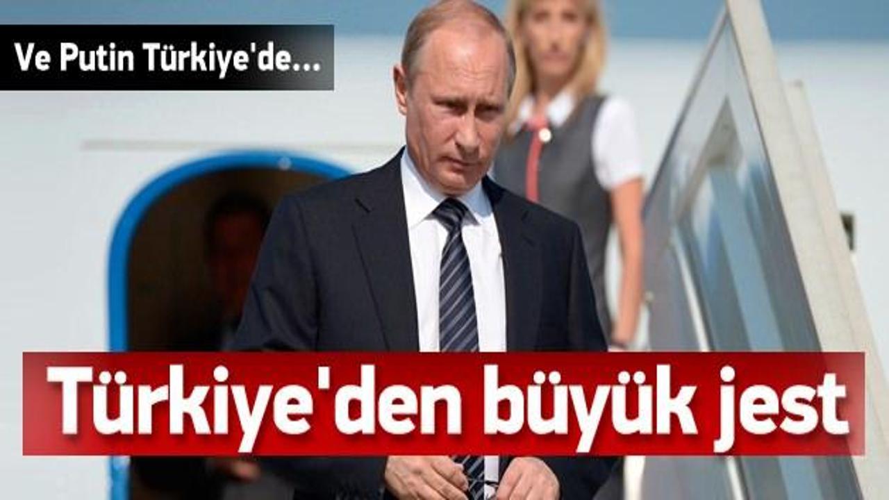 Rus Lider Vladimir Putin Türkiye'de