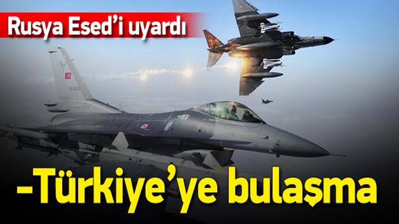 Rusya'dan Esad'a Türkiye uyarısı