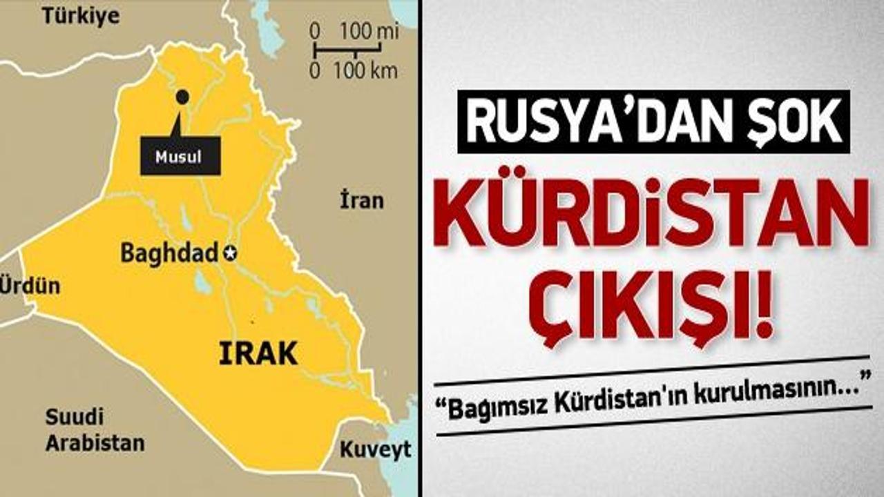 Rusya'dan şok Kürdistan çıkışı!