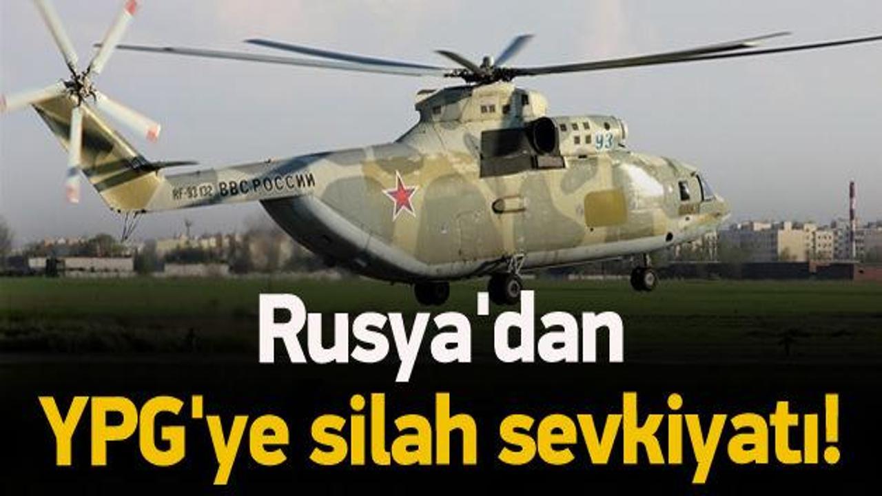 Rusya'dan YPG'ye silah sevkiyatı!