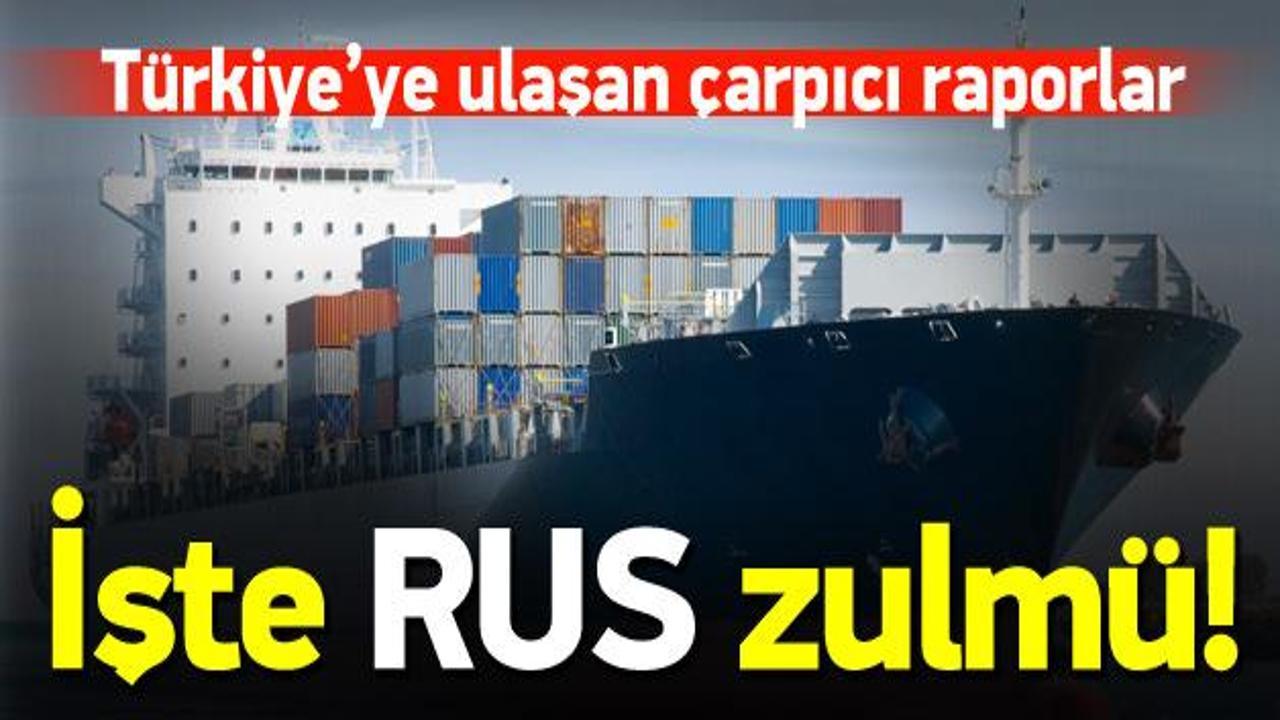 Rusya'nın hedefinde Türk yük gemileri var