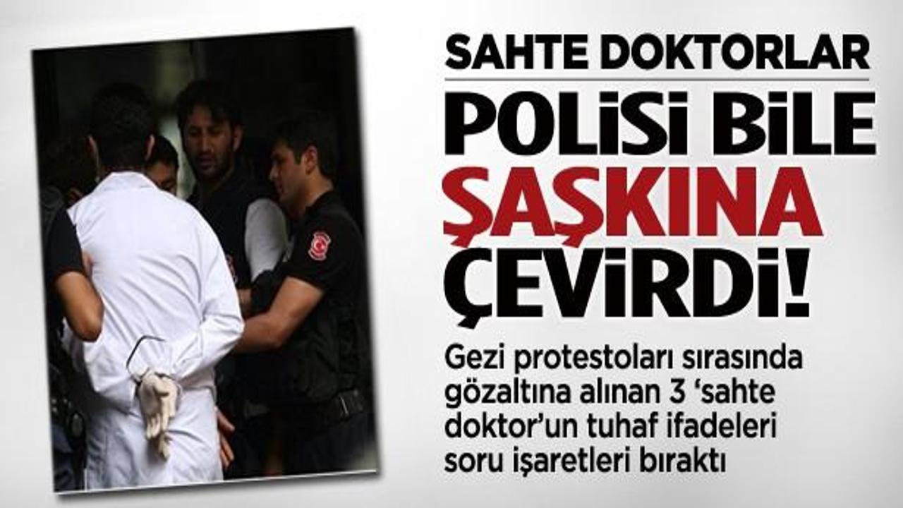 Sahte doktorlar polisi bile şaşkına &ccedil;evirdi!