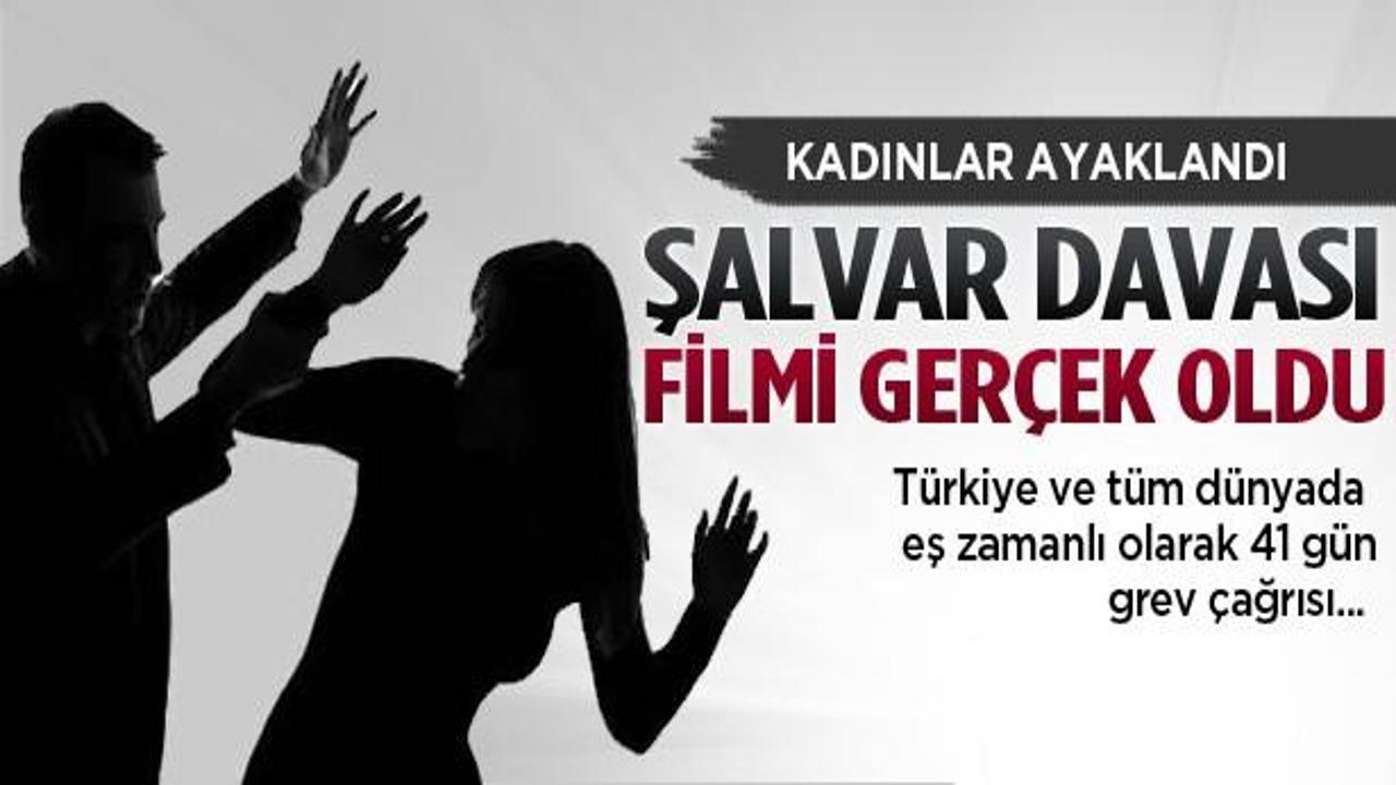 'Şalvar Davası' filmi gerçek oldu